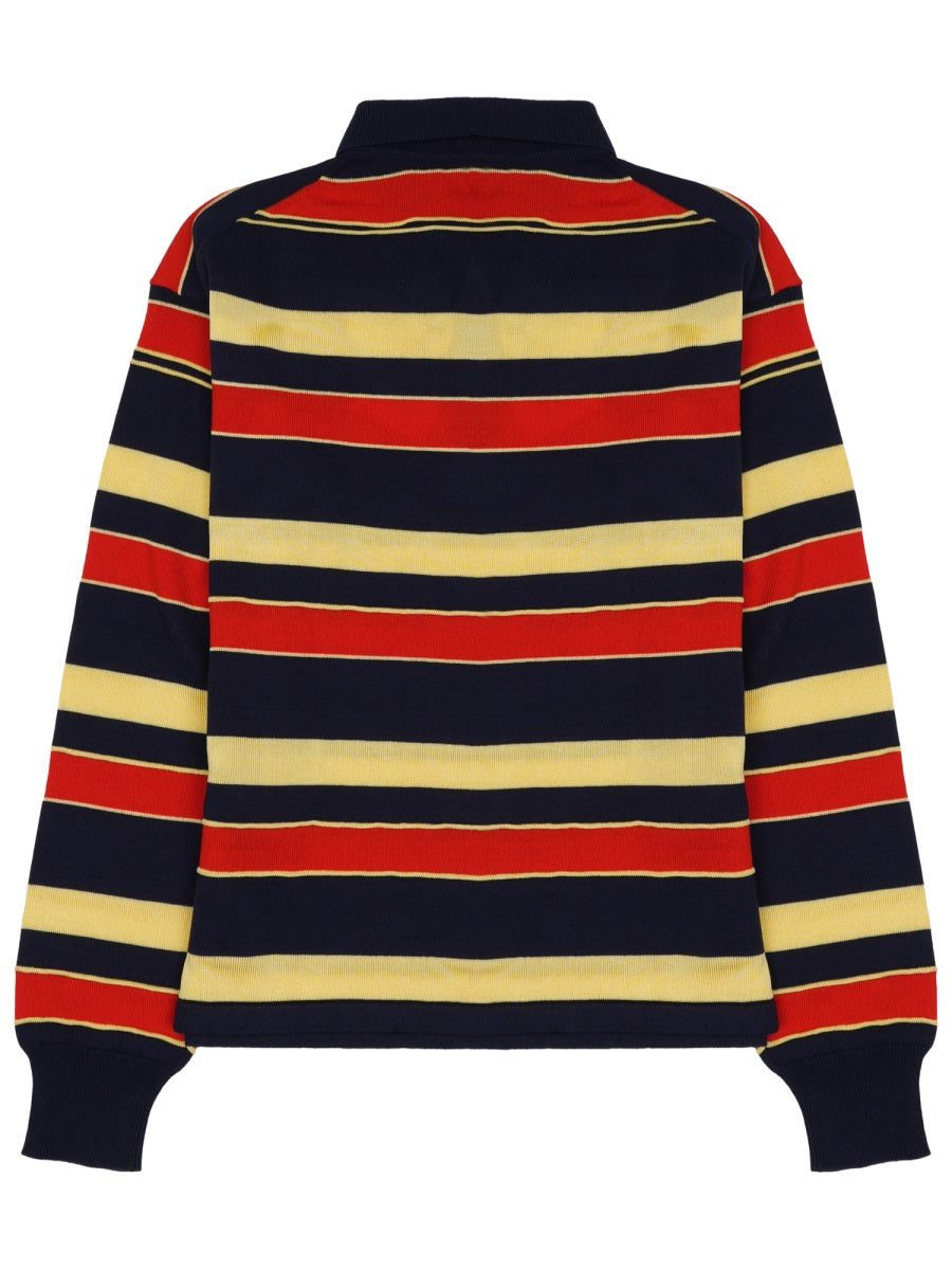 Jw Anderson Men Polo "Rugby" In Cotone