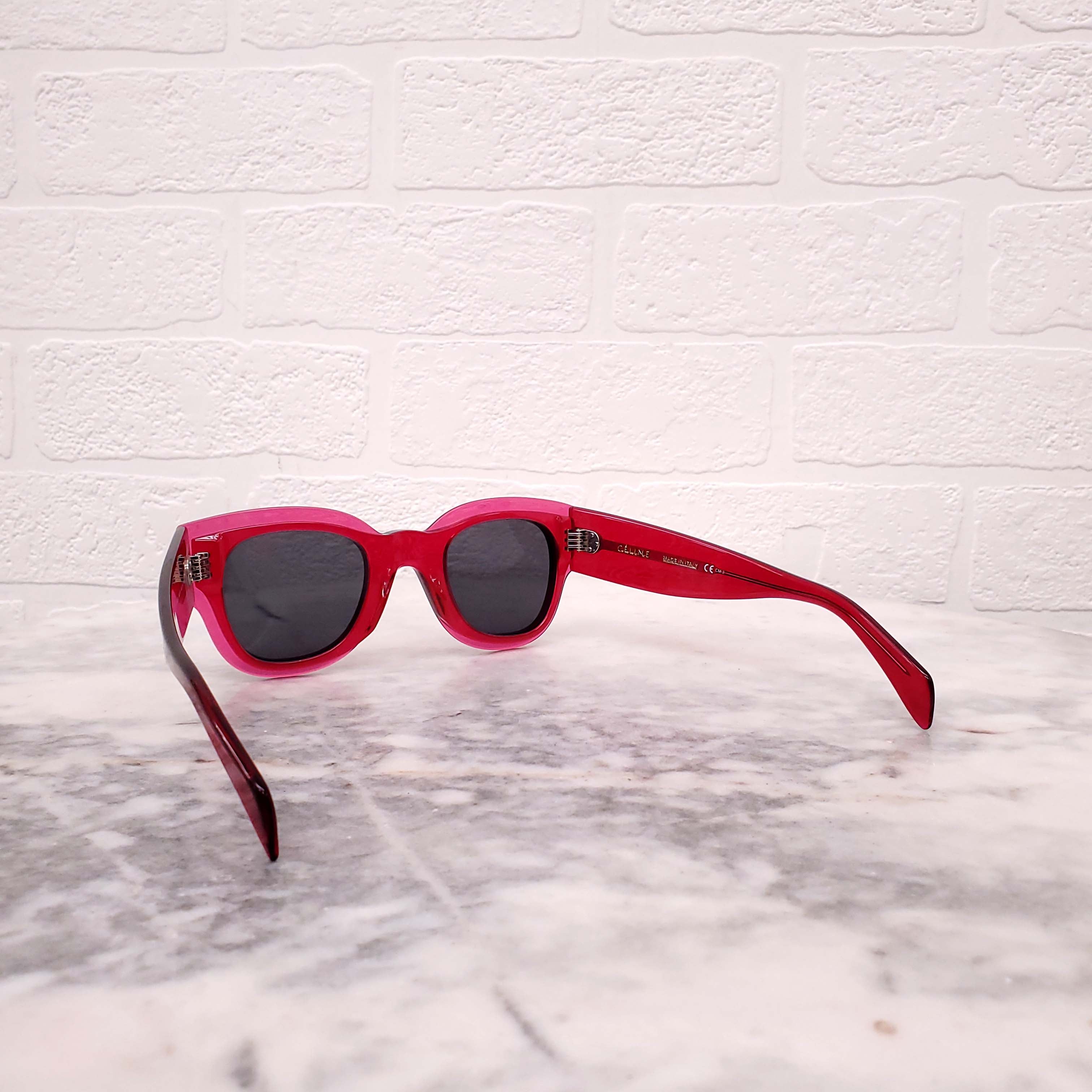 CELINE PINK LIGHTWEIGHT FRAME SUNGLASSES