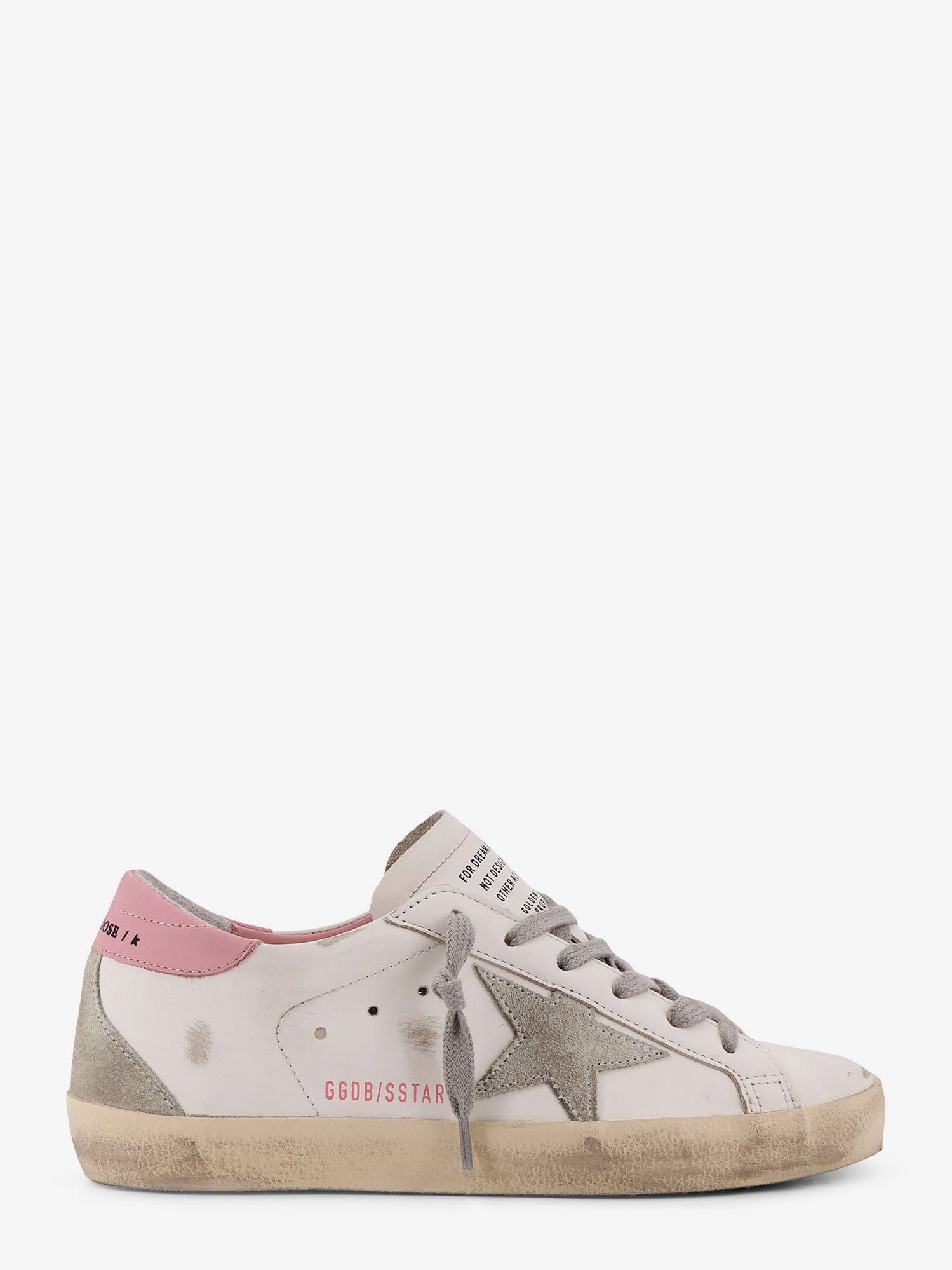 Golden Goose Deluxe Brand Women Superstar Leather Sneakers With Iconic Side Logo