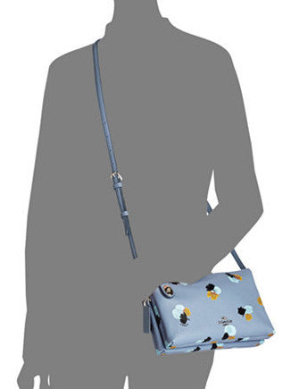 Coach Crosby Crossbody in Floral Print Pebble Leather