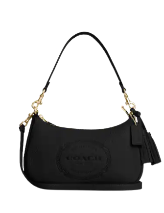 Coach Teri Shoulder Bag With Coach Heritage