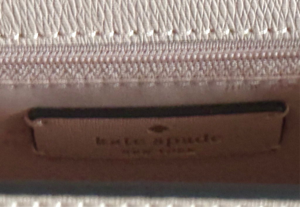 NWT Kate Spade Small Flap Shoulder Spade Flower Leather Bag