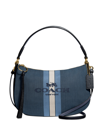 Coach Horse And Carriage Jacquard Sutton Crossbody