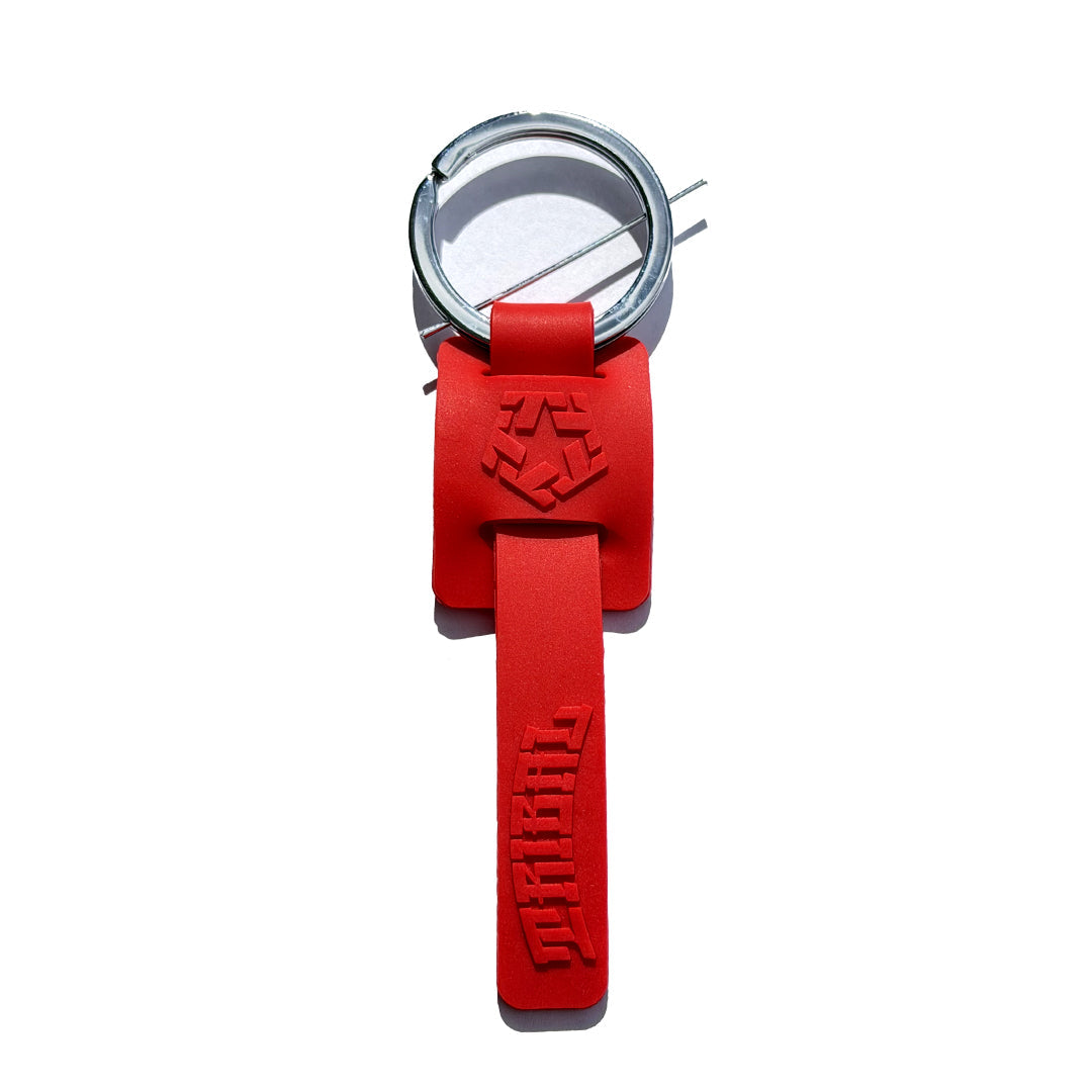 RUBBER KEYCHAIN