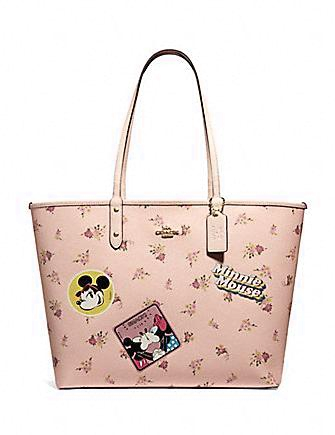 Coach X Disney Minnie Mouse Reversible City Tote