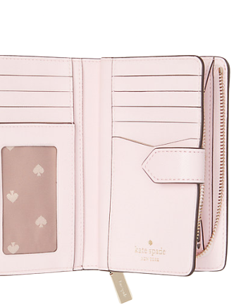 Kate Spade New York Staci Medium Pineapple Compact Bifold Wallet
