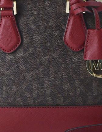 Michael Michael Kors Smythe Small Signature Dome Satchel